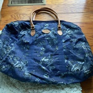 Floral duffel